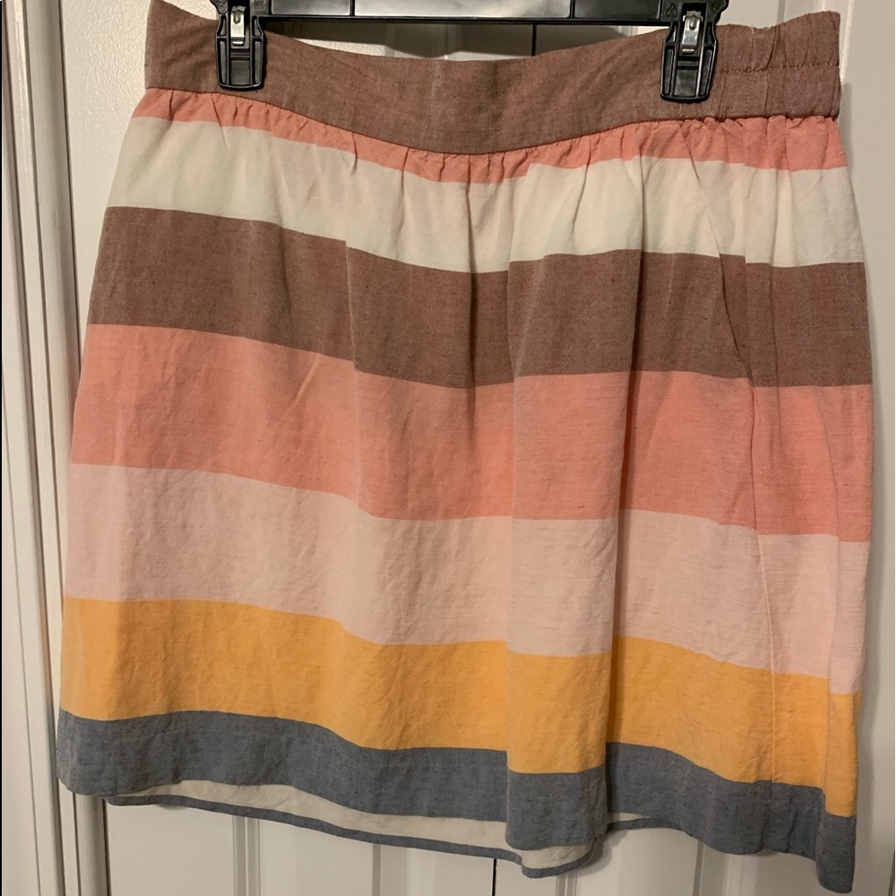 Striped skirt